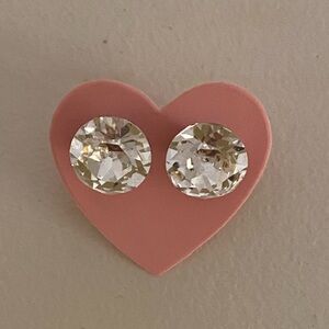 Swavarski Sparkling Crystal Stud Earrings